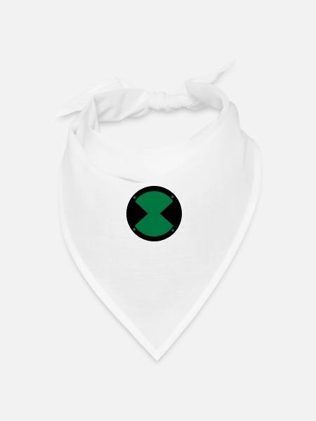 Sehen Ben Ten - Bandana Dreieckstuch - Weiß