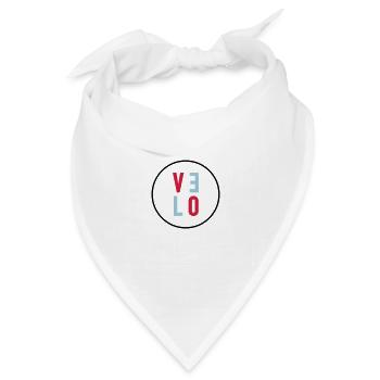 Velo - Bandana Dreieckstuch - Weiß - Vorne
