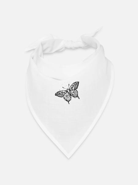 Motte - Bandana Dreieckstuch - Weiß