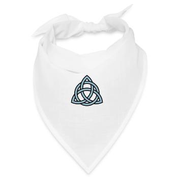 triquetra - Bandana Dreieckstuch - Weiß - Vorne