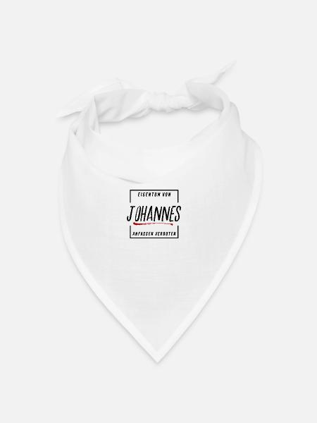 Johannes - Bandana Dreieckstuch - Weiß