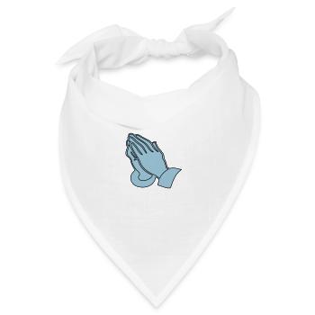 Christentum Collection - Bandana Dreieckstuch - Weiß - Vorne