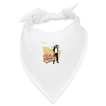 Rebel forever - Bandana Dreieckstuch - Weiß - Vorne