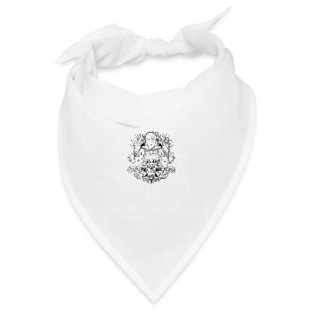 Invictus - Bandana Dreieckstuch - Weiß - Vorne