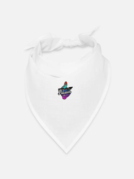 Musik Noten Geschenk - Bandana Dreieckstuch - Weiß