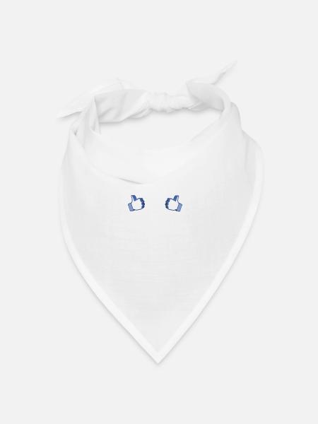 Ich bin die ... - Bandana Dreieckstuch - Weiß