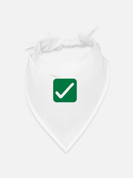 Haken - Bandana Dreieckstuch - Weiß