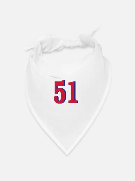 (51) - Bandana Dreieckstuch - Weiß