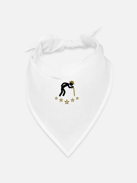 Old Man - Bandana Dreieckstuch - Weiß
