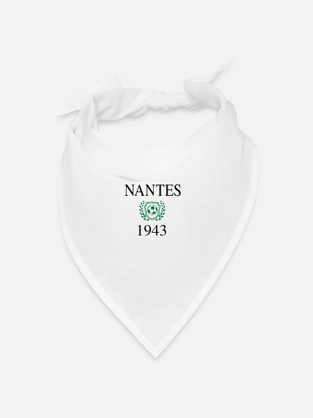 Nantes Ursprung 1943 - Bandana Dreieckstuch - Weiß