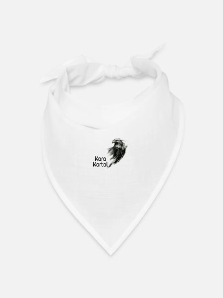Kartal - Bandana Dreieckstuch - Weiß