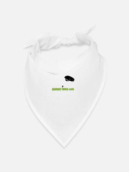 Bruda Muss Los - Bandana Dreieckstuch - Weiß