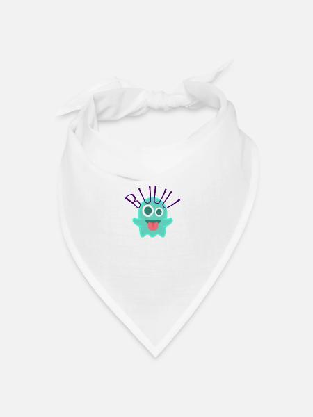 Geist - Bandana Dreieckstuch - Weiß