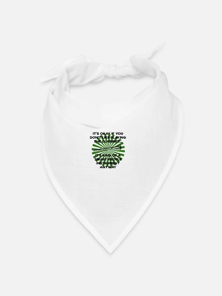 Klarinette - Bandana Dreieckstuch - Weiß