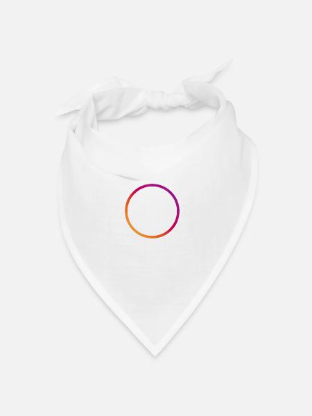 Mockup Instagram New Story - Bandana Dreieckstuch - Weiß