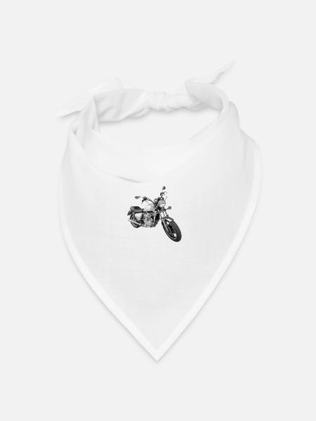 Kult Güllepumpe CX - Bandana Dreieckstuch - Weiß
