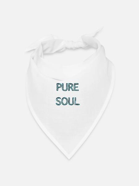 Pure Soul - Bandana Dreieckstuch - Weiß