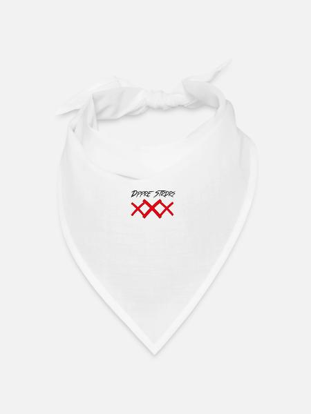 Tapfere Krieger - Bandana Dreieckstuch - Weiß