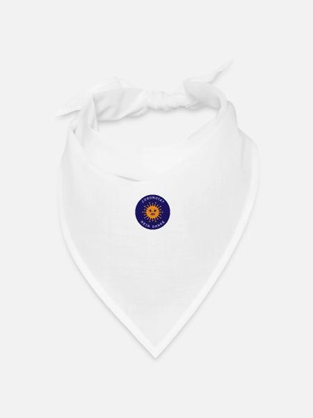 CORONOIA? Nein Danke! - Bandana Dreieckstuch - Weiß