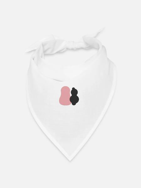Barbapapa - Bandana Dreieckstuch - Weiß