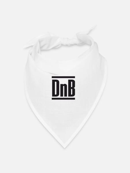 DnB - Bandana Dreieckstuch - Weiß