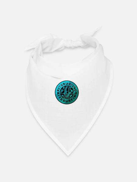 BigAir Kitesurfing - Bandana Dreieckstuch - Weiß