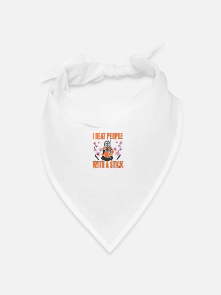 Kendo - Bandana Dreieckstuch - Weiß