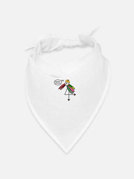 Kannitverstan - Bandana Dreieckstuch - Weiß
