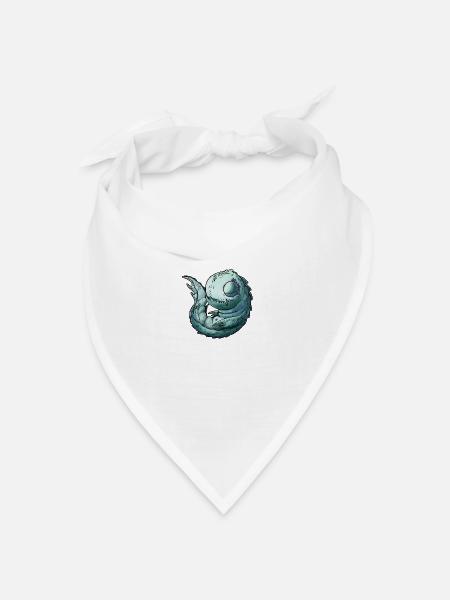 Baby Leviathan - Bandana Dreieckstuch - Weiß