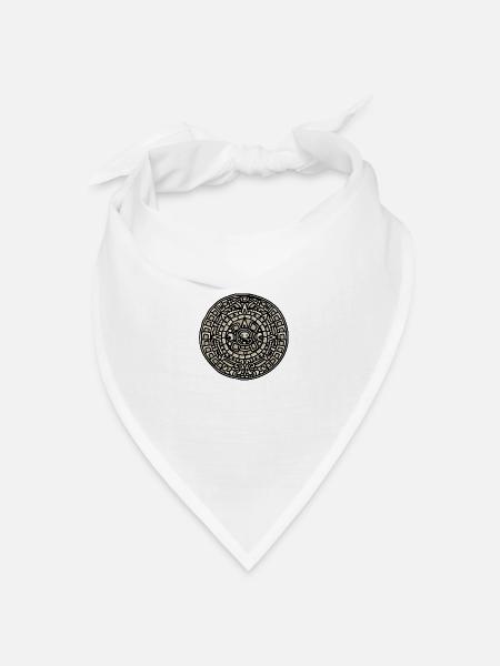 Maya - Bandana Dreieckstuch - Weiß