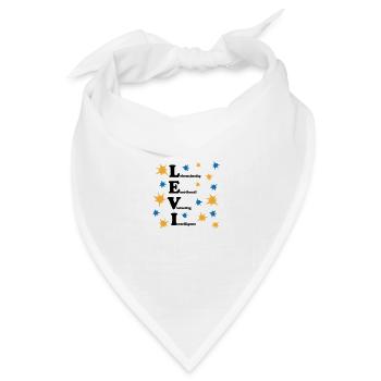 Levi - Bandana Dreieckstuch - Weiß - Vorne