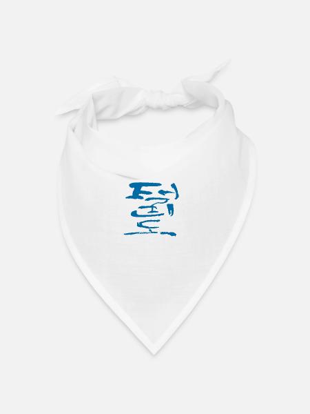 taekwondo - Bandana Dreieckstuch - Weiß