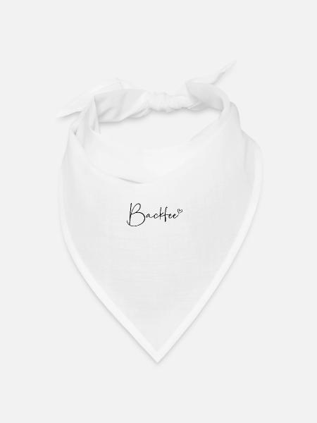 Backfee - Bandana Dreieckstuch - Weiß