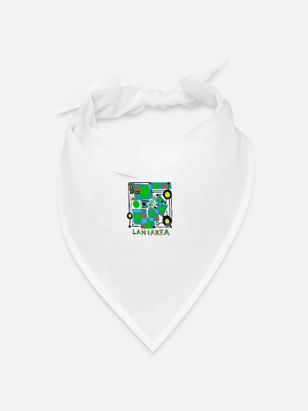 LANIAKEA v.Verbessert - Bandana Dreieckstuch - Weiß