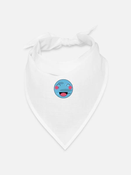 Kawaii - SWEETPLANET - Bandana Dreieckstuch - Weiß