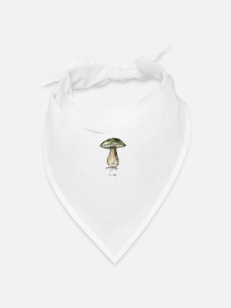 1Bis - Bandana Dreieckstuch - Weiß