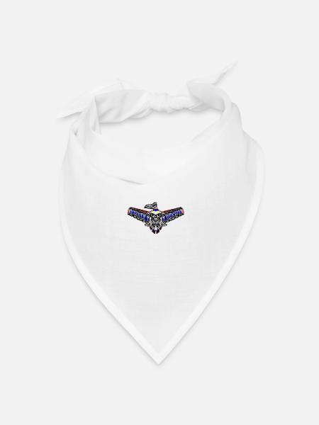 Totem - Bandana Dreieckstuch - Weiß