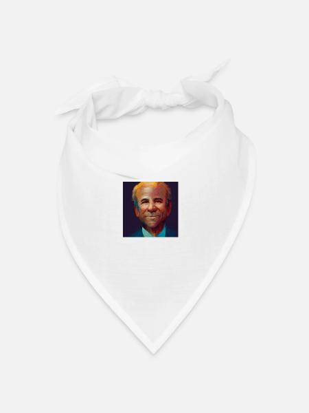 Präsident Usa - Bandana Dreieckstuch - Weiß