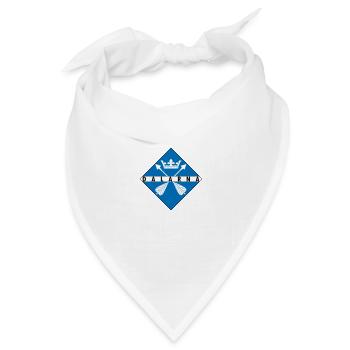 Dalarna - Bandana Dreieckstuch - Weiß - Vorne