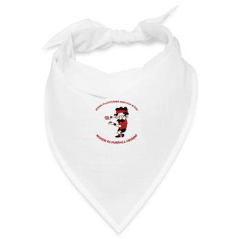 Tischtennis Ping Pong Kinder Jungen Männer T-Shirt - Bandana Dreieckstuch - Weiß - Vorne