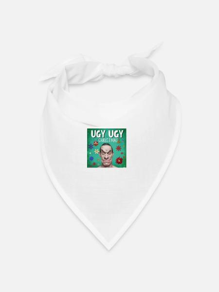 Ugly Christmas - Bandana Dreieckstuch - Weiß
