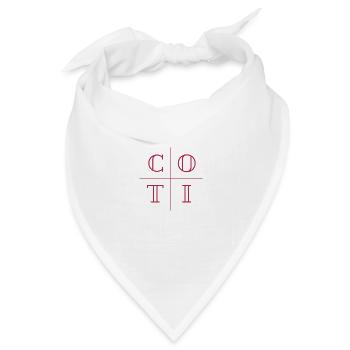 Crying On The Inside - Mental Health Design - Bandana Dreieckstuch - Weiß - Vorne