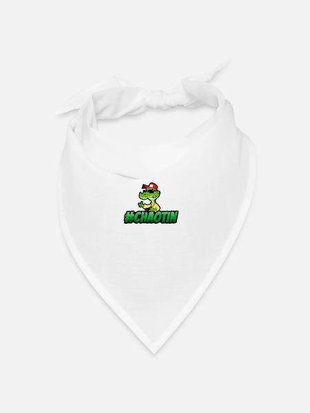 #Chaotin - Bandana Dreieckstuch - Weiß