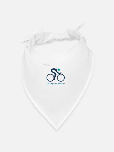 Radsport 2023 - Bandana Dreieckstuch - Weiß