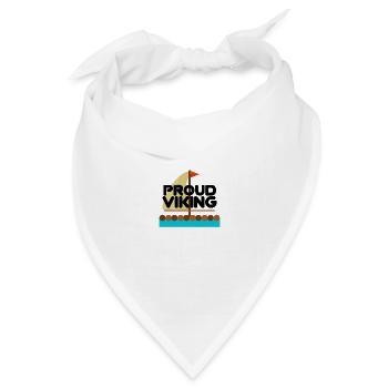 STOLZER WIKINGER - Bandana Dreieckstuch - Weiß - Vorne