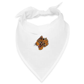 Tiger Tattoo Tattoo Roar Wild - Bandana Dreieckstuch - Weiß - Vorne