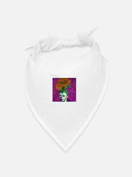 Van Gogh Kunst - Bandana Dreieckstuch - Weiß
