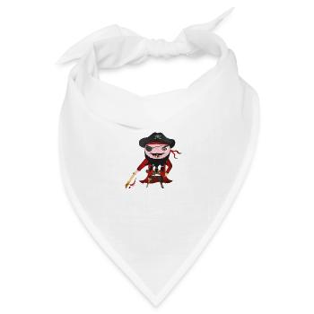 John Plank - Bandana Dreieckstuch - Weiß - Vorne