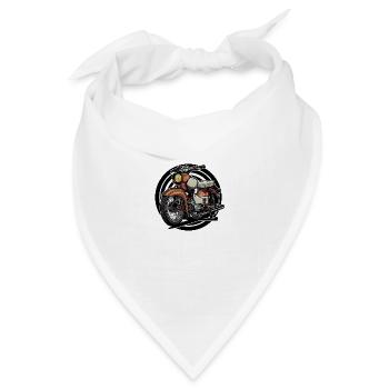 Star (rusty) // Illustration - Bandana Dreieckstuch - Weiß - Vorne
