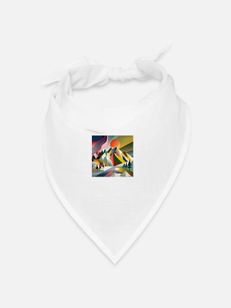 The Bauhaus Legacy - Bandana Dreieckstuch - Weiß